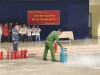 Tuyên truyền và diễn tập PCCC&CNCH tại trường PTDTBT Tiểu học và THCS Mường Tùng